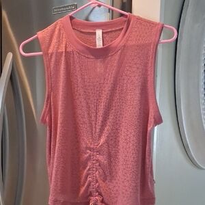 lululemon athletica Geometric Pink Tank Top